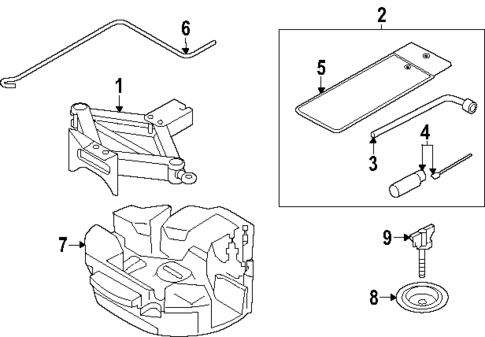 Jack & Components for 2025 Subaru Forester #0