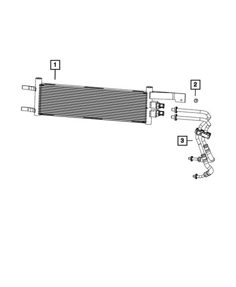 Transmission Oil Cooler and Lines for 2026 Jeep Compass #0