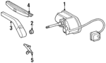 1248200744 - Electrical: Wiper Arm for Mercedes-Benz Image