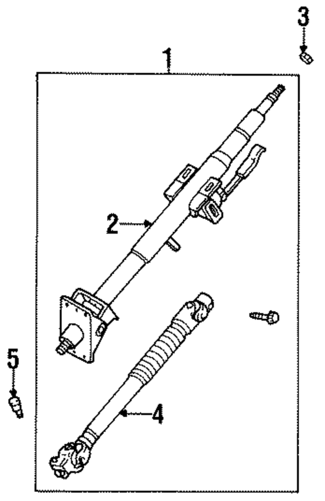 K04L32100B - : Steering Column for Kia Image