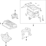 G91H006010 - Hybrid Components: Reservoir for Lexus: ES300h Image