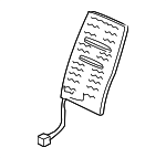 81524SJAA01 - Body: Seat Back Heater for Acura: RL Image