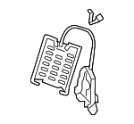 81210SJAA02 - Body: Lumbar Adjuster for Acura: RL Image