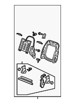 81126SJAA02 - Body: Seat Back Frame for Acura: RL Image