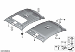 51437409369 - : Headlining, Lift-Up &amp; Slide-Back Sunroof for BMW Image