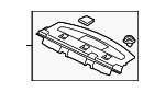 7237A033XA - Body: Pkg Tray Trim for Mitsubishi Image