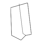 5301A611 - Body: Reinforced Bracket for Mitsubishi Image