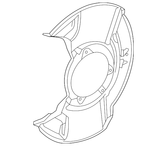 2013-2018 Acura RDX Splash Shield 45255-TX4-A00 | OEM Parts Online