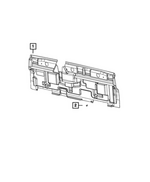 68592824AA - Interior Trim: Panel Inner Silencer for Mopar Image