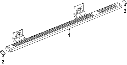 Running Board for 2025 Ram 1500 #1