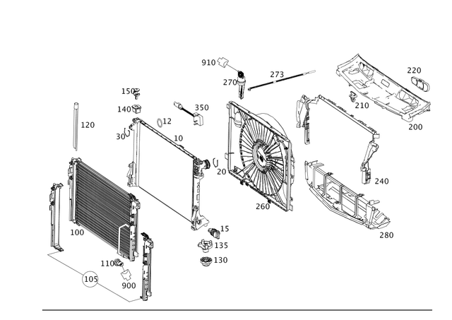 199976045 - Radiator: O-Ring for Mercedes-Benz: 250, 300S, AMG GT, AMG GT Black Series, AMG GT C, AMG GT R, AMG GT S, C250, C300, C350, C350e, C63 AMG, CL550, CL63 AMG, CLS400, CLS550, CLS63 AMG, CLS63 AMG S, E250, E350, E550, E63 AMG, E63 AMG S, GLK250, GLK350, Maybach S550, Maybach S560, Maybach S600, Maybach S650, S350, S400, S450, S500, S550, S550e, S560, S600, S63 AMG, S65 AMG, SL400, SL450, SL550, SL63 AMG, SLC43 AMG, SLK250, SLK350 Image image