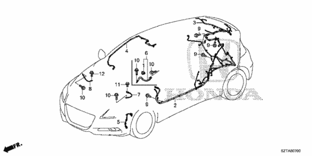 Wire Harness (1) for 2016 Honda CR-Z #0