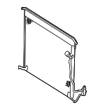 1408300570 - HVAC: Condenser for Mercedes-Benz Image