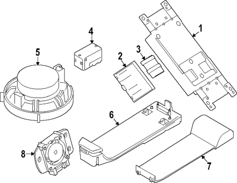 Communication System Components for 2020 Mini Cooper #0