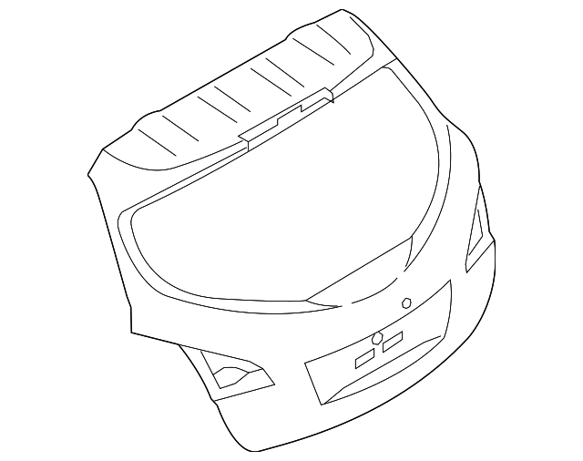Lift Gate - Nissan (KMA00-1AA9D)