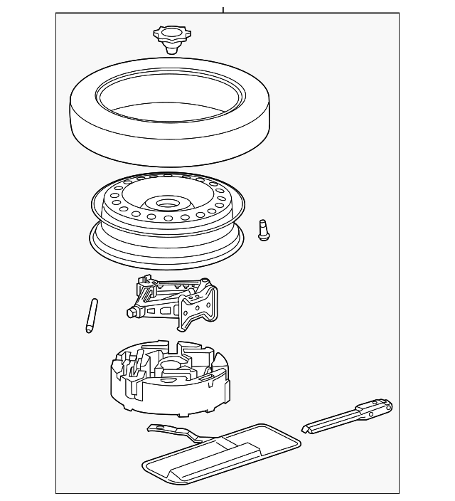 2012-2016 GM Compact Spare 19417108 GM | GMPartsDirect.com