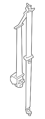 898701U720H9 - : Lap &amp; Shoulder Belt for Kia: Sorento Image