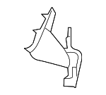 1ZW05ML2AB - Body: Upper Shield for Chrysler: 200 Image