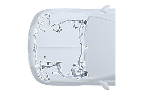 Body-Side Engine Wiring Harness for 2026 Mercedes-Benz S580 #0