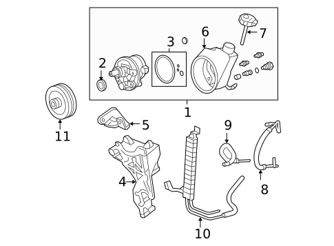 Pump & Hoses for 2008 Chevrolet Silverado 1500 #0
