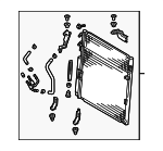 884600C110 - : 2019 Toyota Tundra - Condenser Assembly for Toyota: Tundra Image