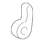 8761089900 - Body: Release Lever for Nissan: Altima, Maxima Image