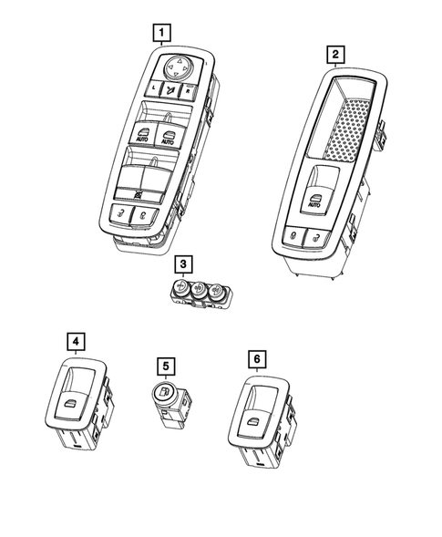Switches for 2023 Chrysler 300 #4