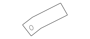 T2R1617 - : Fuel Filler Neck Bracket for Jaguar Image