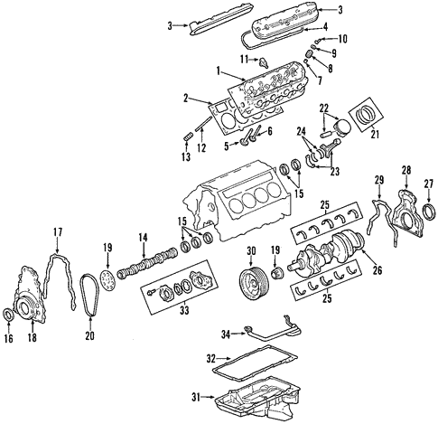 GM Genuine Parts Engine Oil Level Sensor Seal - Replacement Part #10151633