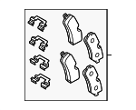 LR156904 - Brakes: Brake Pads for Land-Rover Image image