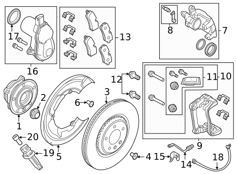 Body Actuators & Motors for 2023 Land Rover Range Rover Sport #0