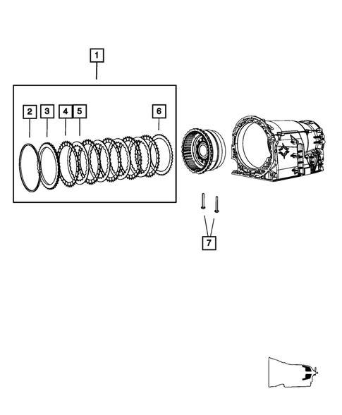 Clutches for 2008 Chrysler Crossfire #5