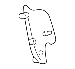 89042870 - Body: Hinge Cover for Chevrolet: Trailblazer EXT | GMC: Envoy XL, Envoy XUV Image