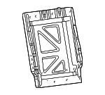 88983552 - Body: Seat Back Frame for Chevrolet: Trailblazer EXT | GMC: Envoy XL, Envoy XUV Image