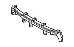 80A807550C - Body: Bumper Impact Absorber for Audi Image