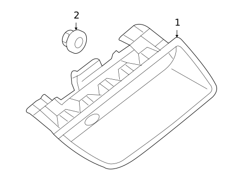 High Mounted Stop Lamp for 2005 Suzuki Reno #0
