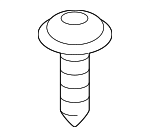 51642752568 - Body: Bumper Cover Screw for Mini: Cooper, Cooper Countryman, Cooper Paceman Image