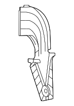 68583358AA - HVAC: Separator for Jeep: Grand Wagoneer, Grand Wagoneer L Image