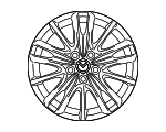 9965F27070 - : Wheel, Alloy for Mazda: CX-50 Image