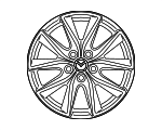 9965058000 - : Wheel, Alloy for Mazda: CX-50 Image