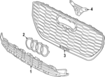89A853231A - : 2022-2025 Audi - Grille Bracket for Audi: Q4 e-tron, Q4 e-tron Sportback Image