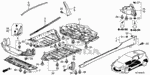 90135SZ3000 - Interior/Bumper: BOLT, FLANGE (6X18) for Honda Image