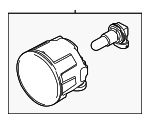 261509B91D - Electrical: Fog Lamp Assembly for INFINITI: G37, JX35, M35, M45, QX60 Image