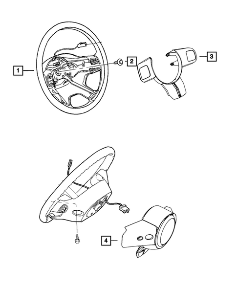 Steering Wheel for 2012 Jeep Liberty #0