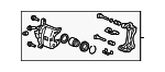 45018SNC000 - Brakes: Caliper for Honda: Civic Image