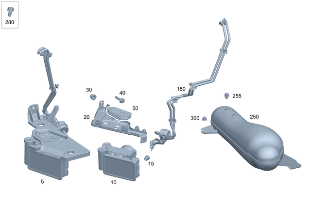 1673209103 - Springs, Suspension and Hydraulics: Electropneum. Ctrl. Unit for Mercedes-Benz: GLE350, GLE580 Image image