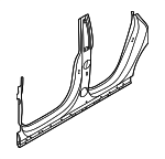 41009447286 - Body: Center Pillar &amp; Rocker for BMW: iX Image