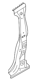 41009630968 - Body: Lock Pillar for BMW: iX Image