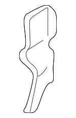 8N0121283 - Body: Air Duct for Audi: TT, TT Quattro Image