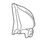 1K9837973A82V - Body: Corner Trim for Volkswagen Image